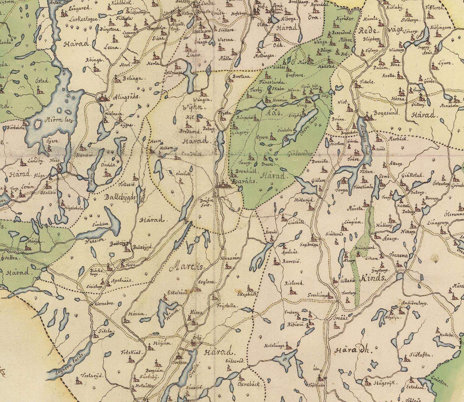 Alvsborgs county late 1600s