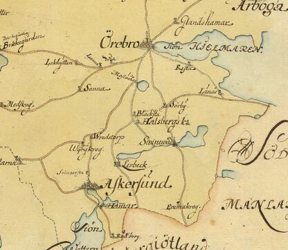 Narke and Varmland 1731