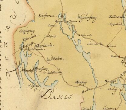 Narke and Varmland 1731